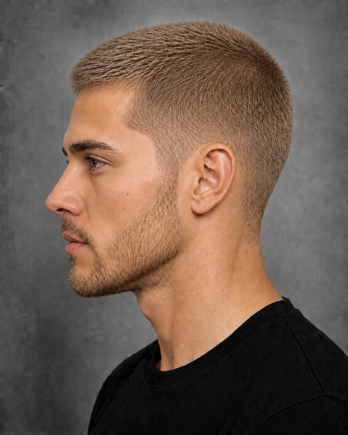 Crew cut haircut