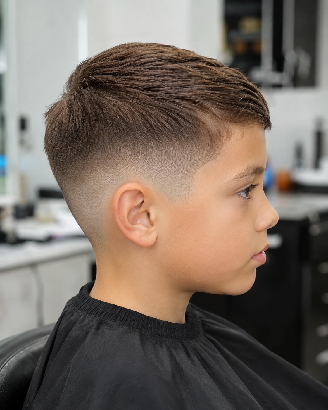 Kids fade haircut
