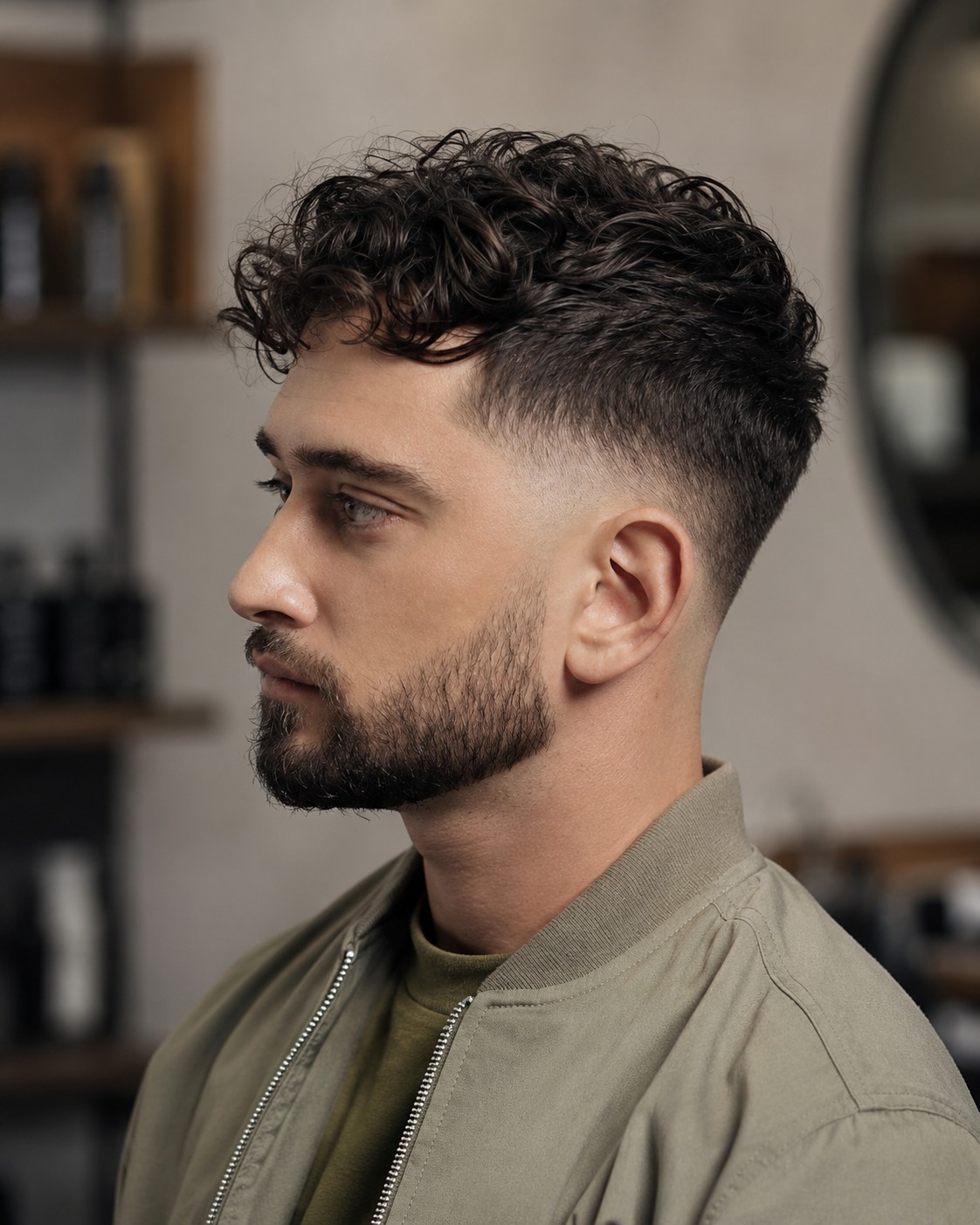 Low fade haircut