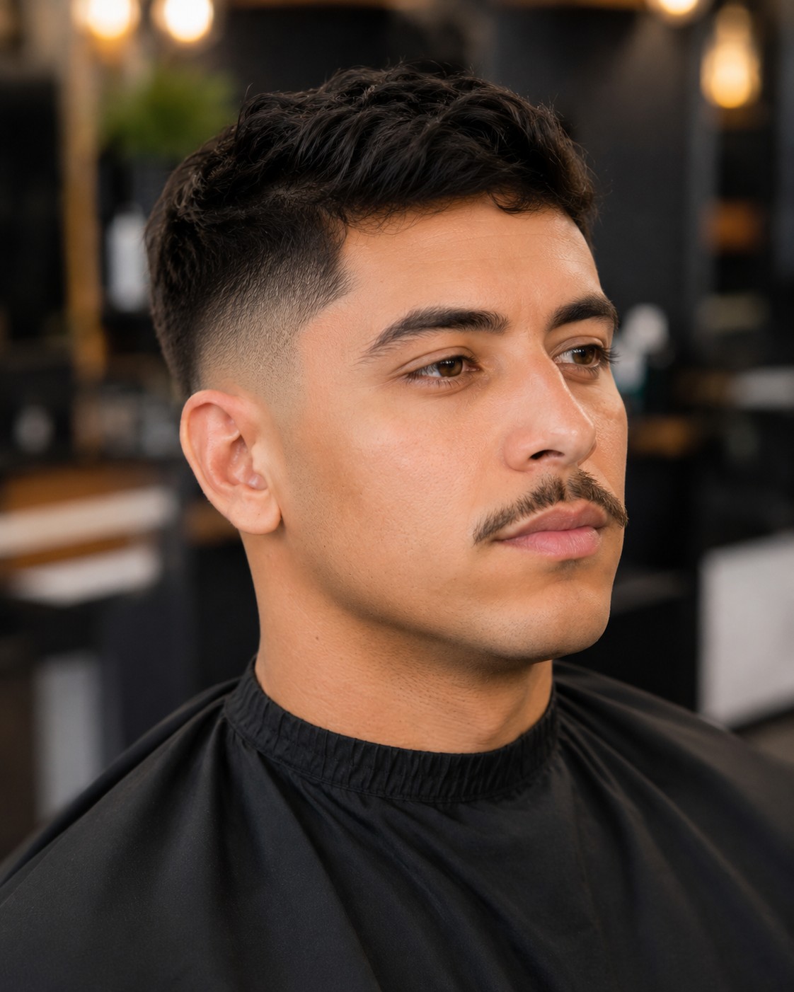 Mustache trim