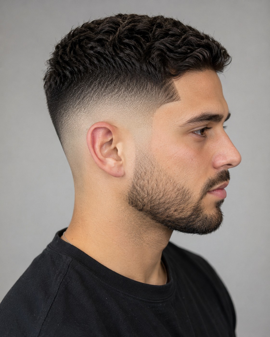 Skin fade haircut