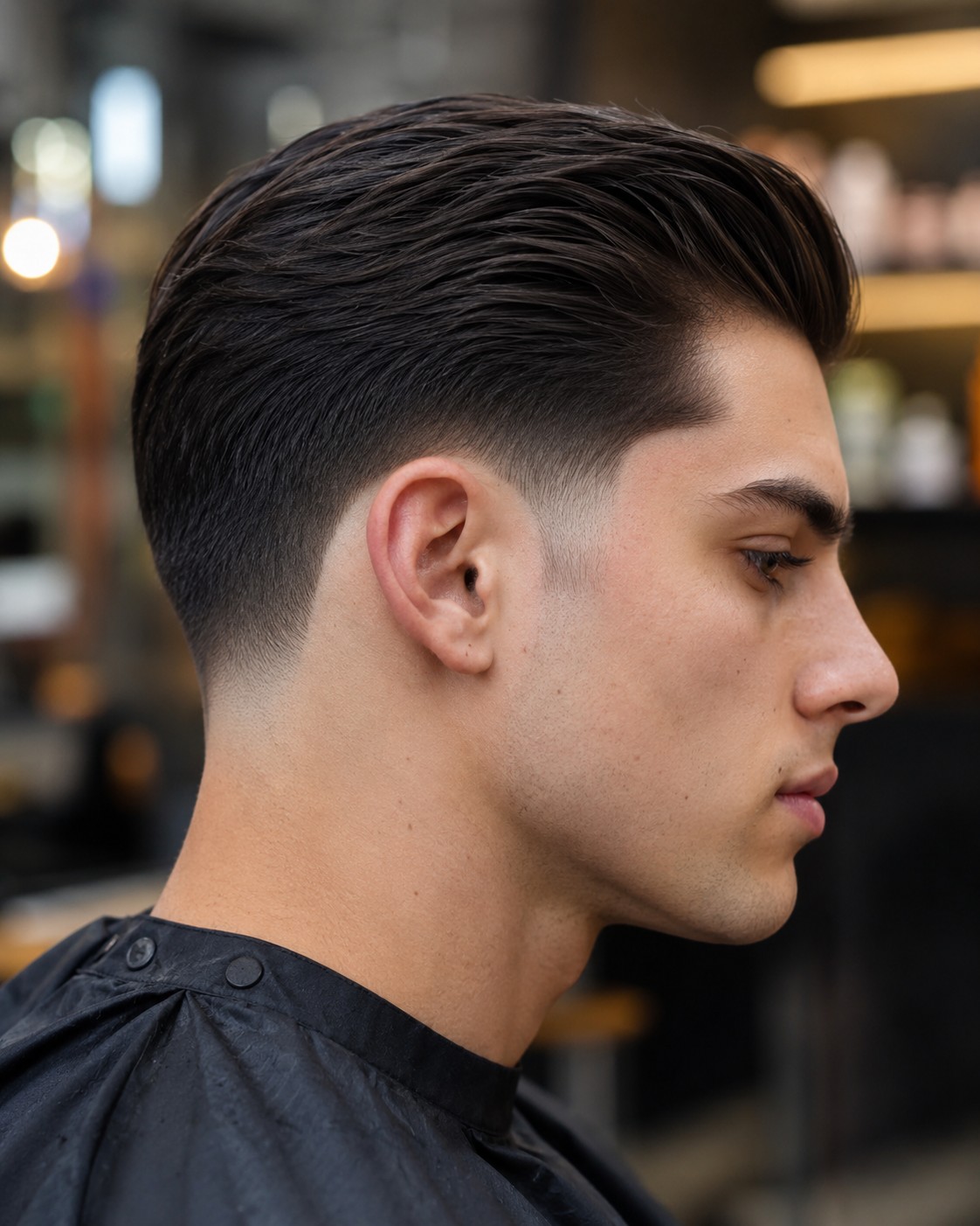 Taper fade haircut